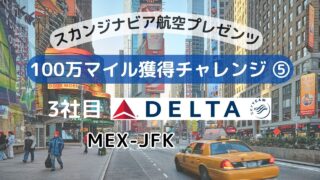 SAS100万マイル獲得チャレンジ 5 MEX-JFK 3つのPPラウンジ紹介