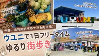 世界一周特典航空券で巡る南米旅㉑ ウユニで1日フリータイム ゆるり街歩き